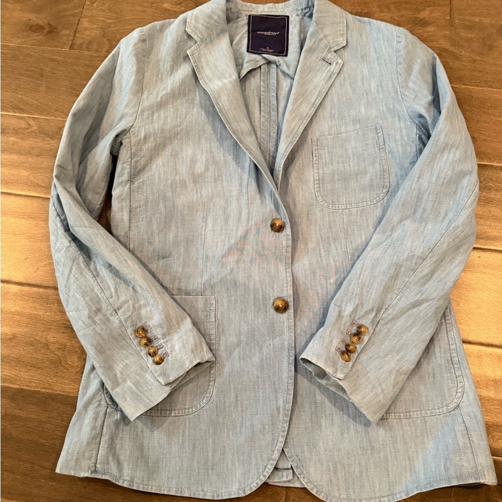 Vineyard Vines Kids Light Blue Blazer
